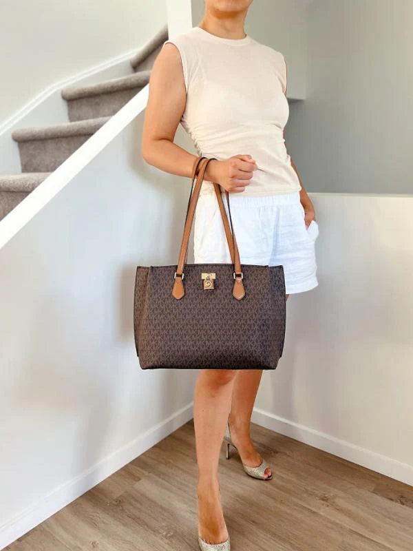 MICHAEL KORS RUBY LARGE LOGO TOTE BAG WITH DUST BAG PREMIUM QUALITY 5414