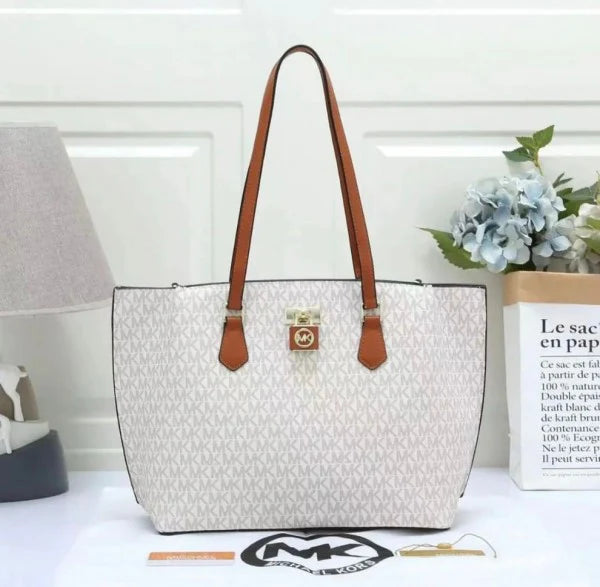 MICHAEL KORS RUBY LARGE LOGO TOTE BAG WITH DUST BAG PREMIUM QUALITY 5415