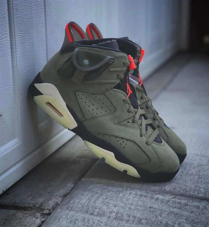 Air Jordan 6 Travis Scott “Olive Green”