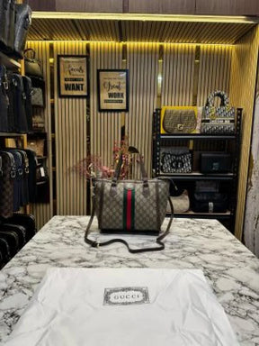 GUCC I OPHIDIA GG TOTE WITH DUST BAG PREMIUM QUALITY