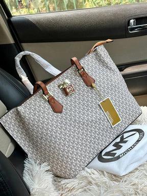 MICHAEL KORS RUBY LARGE LOGO TOTE BAG WITH DUST BAG PREMIUM QUALITY 5415
